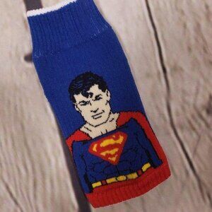 FREAKER Superman DC Comics Bottle Can Cup Koozie Cozy NWT